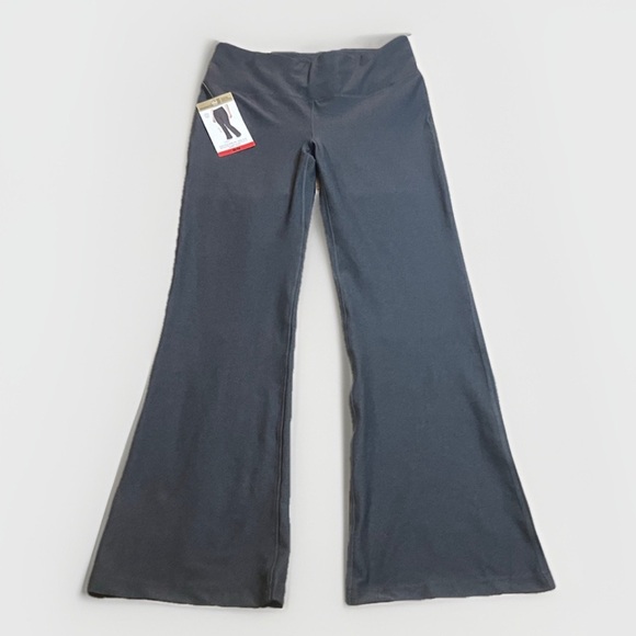 NWT Mondetta Wide-Leg Yoga Pants in Dark Gray sz M - Picture 1 of 13